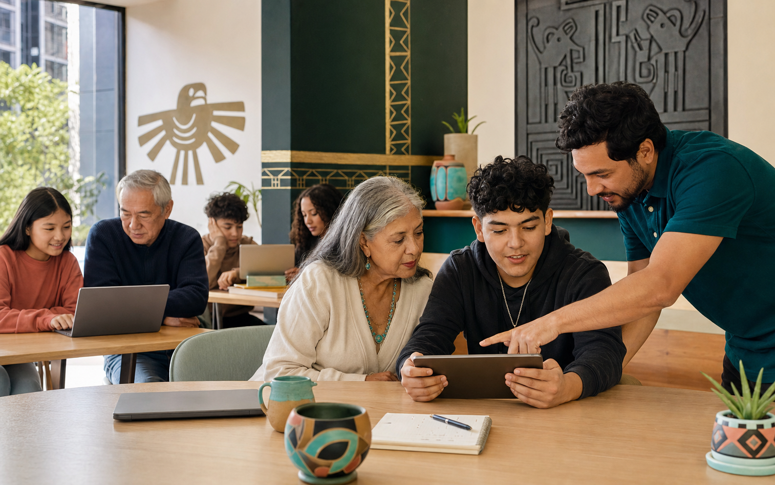 C.A.H.A. community technology orientation for seniors, youth and families